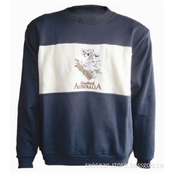 Men's 65% Polyester 35% Cotton fleece top
